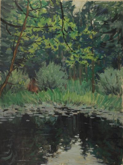Oldřich Lajsek — krajinomalba, obraz K2
