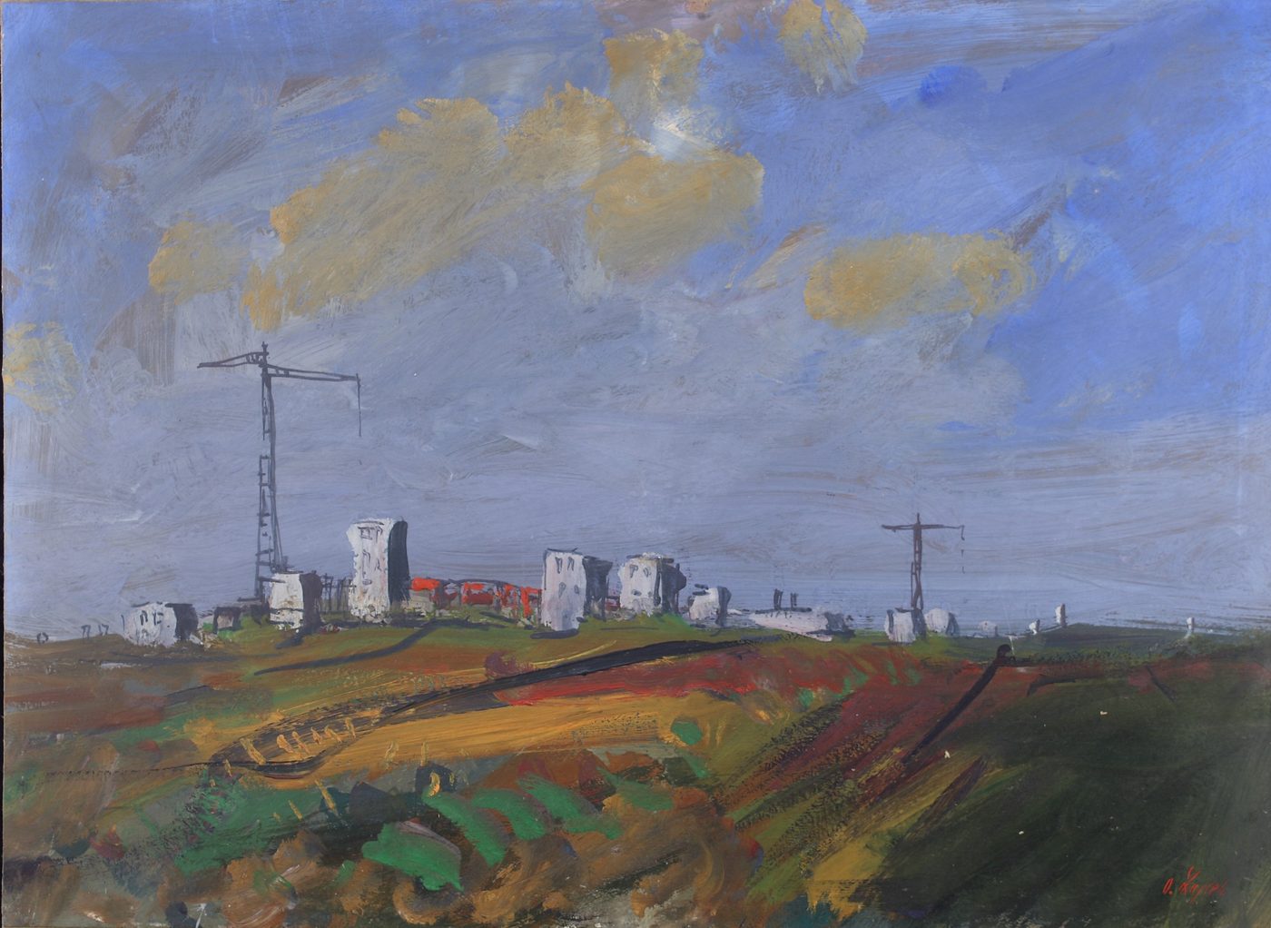 Oldřich Lajsek — realismus, obraz R10