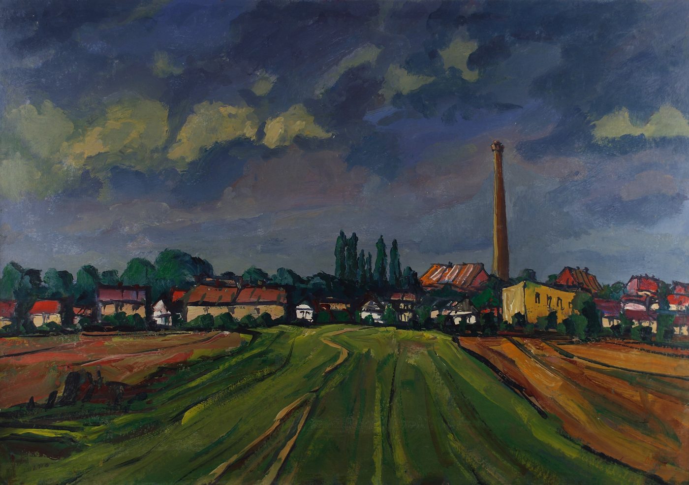 Oldřich Lajsek — realismus, obraz R8